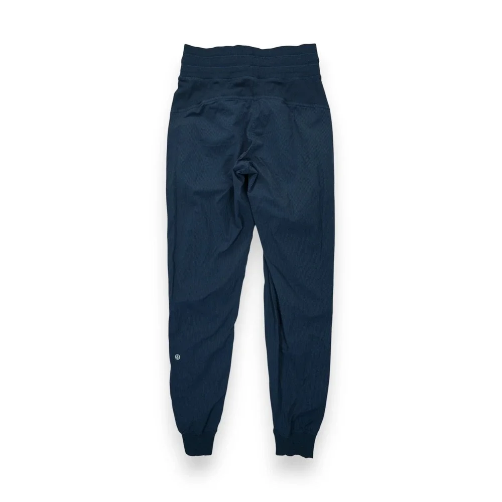 Lululemon Dance Studio Jogger Navy Size 2 ~ Elastic Waist‎ ~ Drawstring
